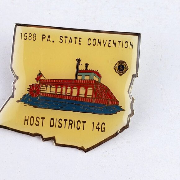 Lions Club 1988 PA State Convention Host District 14G NWT - Picture 1 of 2